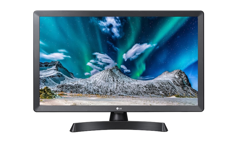 Front view of Uydu Alıcılı HD LED TV 23,6 İnç 60cm HDMI USB Siyah 24TL510V-PZ 24TL510V-PZ