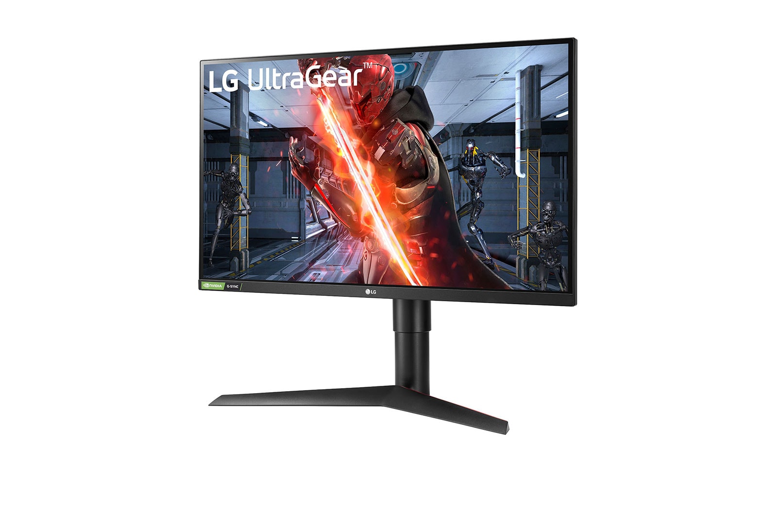 LG Ultragear Oyun Monitörü FreeSync 1ms Tepki Süresi ile 27 İnç UHD 4K Siyah, 27GL850-B