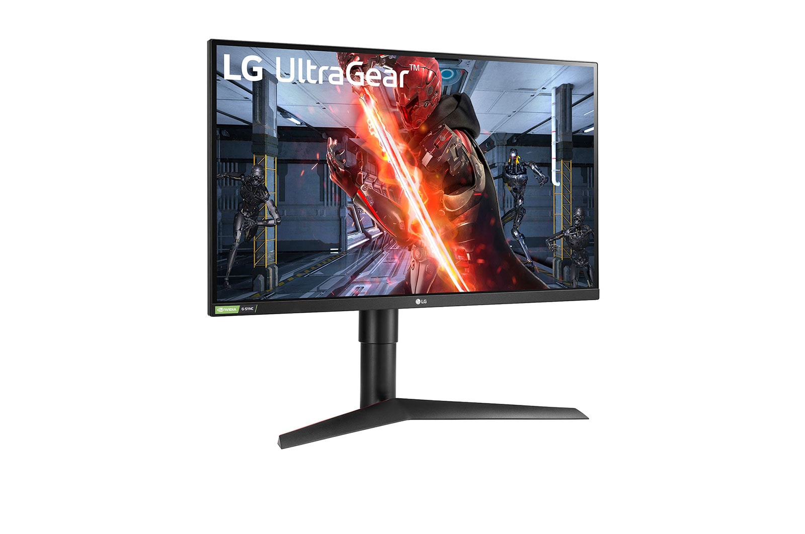 LG Ultragear Oyun Monitörü FreeSync 1ms Tepki Süresi ile 27 İnç UHD 4K Siyah, 27GL850-B