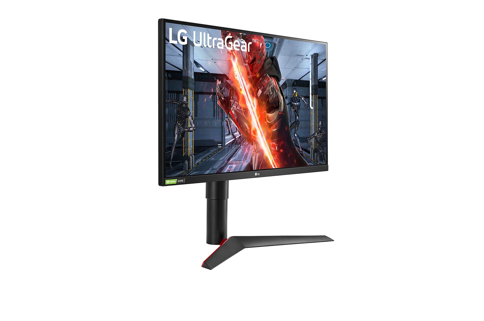 LG Ultragear Oyun Monitörü FreeSync 1ms Tepki Süresi ile 27 İnç UHD 4K Siyah, 27GL850-B
