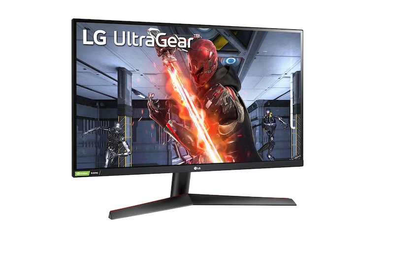 LG Ultragear 27 İnç Oyun Monitörü HDR10 144Hz Yenileme Hızı ve 1ms Tepki Süresi GtG, 27GN600-B