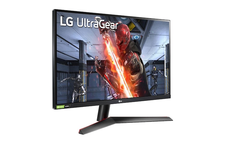 LG Ultragear 27 İnç Oyun Monitörü HDR10 144Hz Yenileme Hızı ve 1ms Tepki Süresi GtG, 27GN600-B