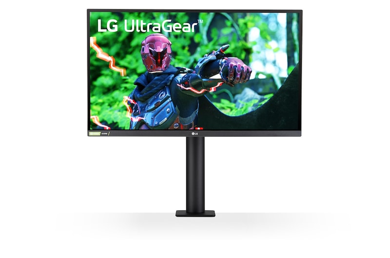 LG Ultragear 27 İnç Ergo Oyun Monitörü Nano IPS 1ms Tepki Süresi NVIDIA® G-SYNC® 27GN88A-B, 27GN88A-B