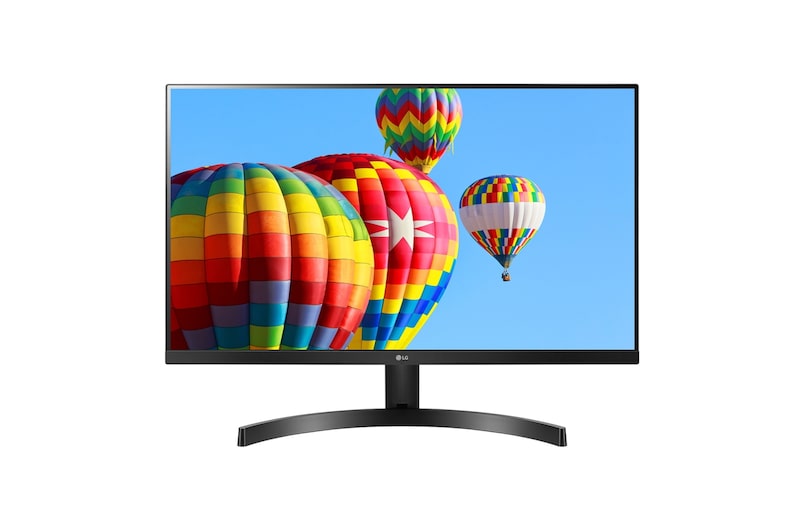 Front view of Full HD IPS AMD Monitör FreeSync™ 27 İnç 75Hz Yenileme Hızı ve 5ms Tepki Süresi 27MK600M-B