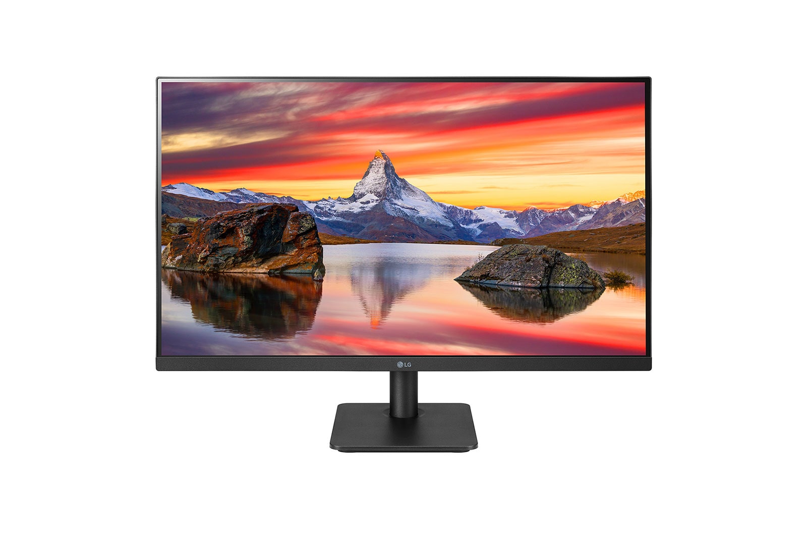 LG 3 Yönlü Neredeyse Çerçevesiz Tasarıma sahip 27" IPS Full HD Monitör, 27MP400-B