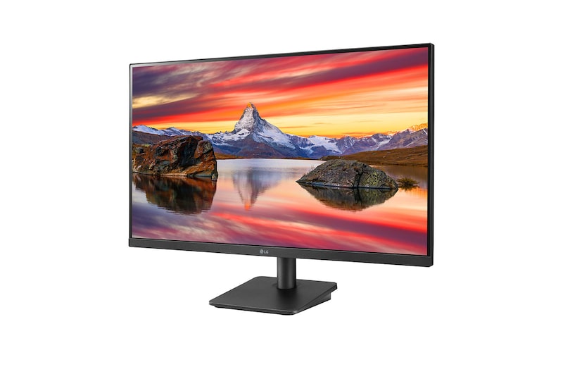 LG 3 Yönlü Neredeyse Çerçevesiz Tasarıma sahip 27" IPS Full HD Monitör, 27MP400-B