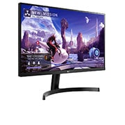 LG QHD IPS Monitör  27 İnç 5ms Tepki Süresi HDR10 Titreşim Önleyici 27QN600-B, 27QN600-B