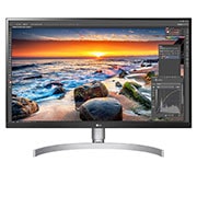 UHD 4K HDR Monitör 27 İnç VESA DisplayHDR™ 400 5ms Tepki Süresi 27UL850-W için önden görünüm