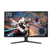 Ultragear 31,5 İnç Oyun Monitörü VESA DisplayHDR™ 400 5ms Tepki Süresi Radeon FreeSync™ 32GK850F-B için önden görünüm