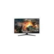 Oyun Monitörü 31,5 İnç G-SYNC™ QHD Ekran 144Hz Yenileme Hızı ve 5ms Tepki Süresi Siyah 32GK850G-B için önden görünüm