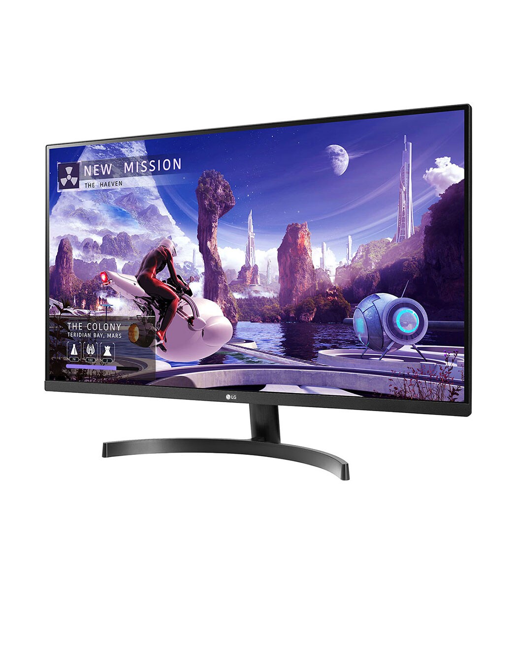 QHD IPS Monitör 31,5 İnç 5ms Tepki Süresi HDR10 4K Titeşim