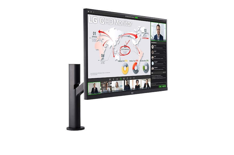 LG Ergo IPS 31,5'' QHD Monitör USB Type-C™, 32QP880-B