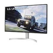 LG HDR  31,5 İnç LED Monitör  4K Çözünürlük HDR10 AMD FreeSync  4ms Tepki Süresi 32UN550-W, 32UN550-W