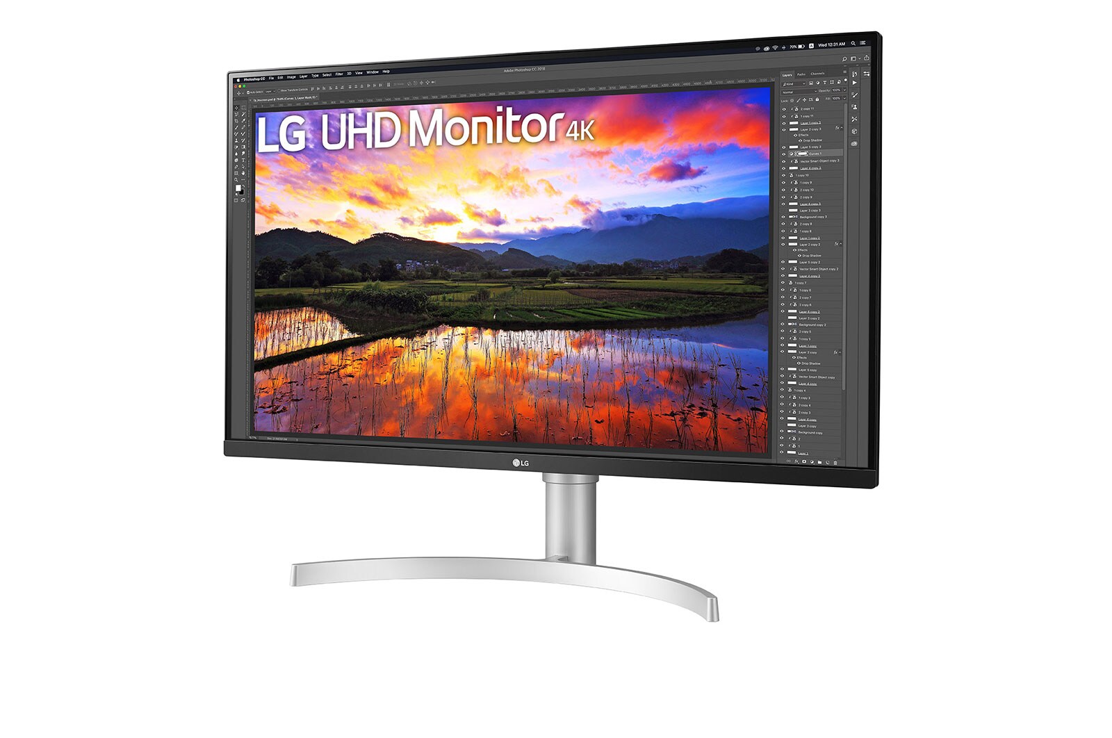 LG 31,5 İnç UHD 4K (3840 x 2160) IPS Panel HDR10 destekli Monitör, 32UN650-W