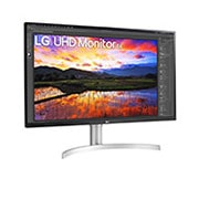 LG 31,5 İnç UHD 4K (3840 x 2160) IPS Panel HDR10 destekli Monitör, 32UN650-W