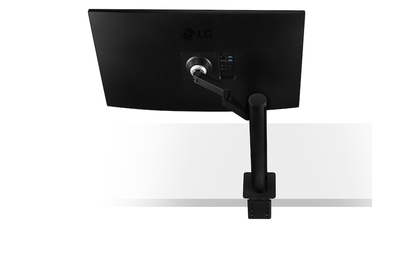 LG UltraFine Ergo Monitor 31,5 İnç FreeSync USB Type -C HDR10 4K Hareket Ettirilebilir Ekran, 32UN880-B