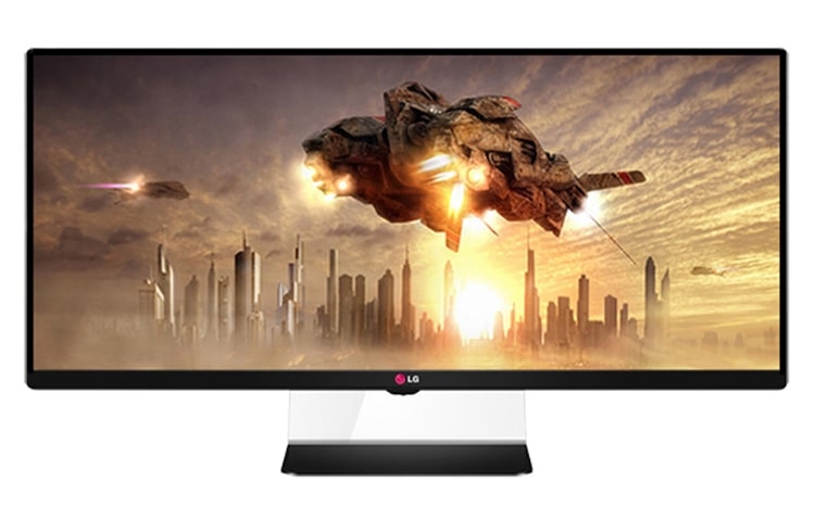 LG 21:9 UltraGeniş™ Ekran Monitör 34UM65-P için önden görünüm