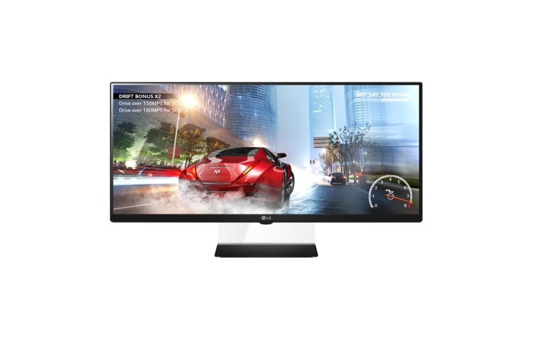 LG 21:9 UltraGeniş™ Ekran Monitör 34UM67 için önden görünüm