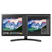 UltraWide 34 İnç Oyun Monitörü FreeSync  5ms Tepki Süresi 3440 x 1440 Siyah 34WL750-B için önden görünüm