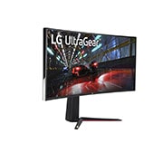 LG UltraGear Oyun Monitörü 37,5 İnç Monitör Kavisli WQHD+ HDR Nano IPS Ekran 1ms Tepki Süresi NVIDIA G-SYNC® Uyumlu 38GN950, 38GN950-B