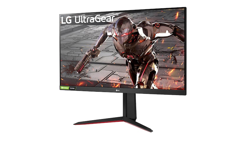 LG 165Hz, 1ms MBR ve NVIDIA® G-SYNC® Uyumlu 31,5" UltraGear™ Full HD Oyun Monitörü, 32GN550P-B