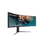 LG 240 Hz Yenileme Hızına sahip 49” UltraGear™ 32:9 Dual QHD Kavisli Oyun Monitörü, 49GR85DC-B