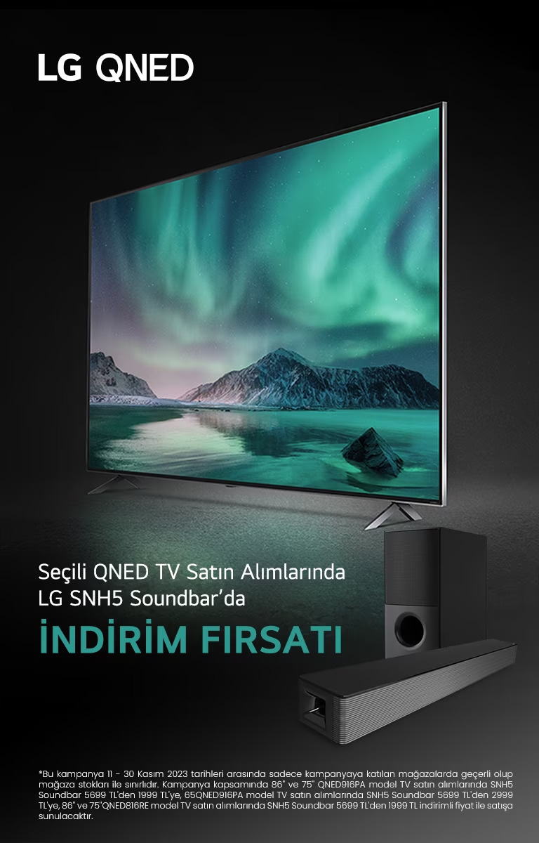 QNED Soundbar Kampanyası
