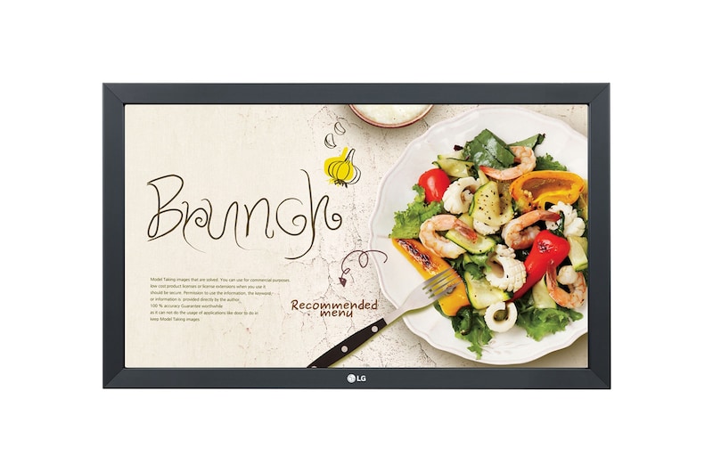 LG 32" 400 nit FHD Yerleşik Dokunmatik Bilgi Ekranı, 32TA3E-B