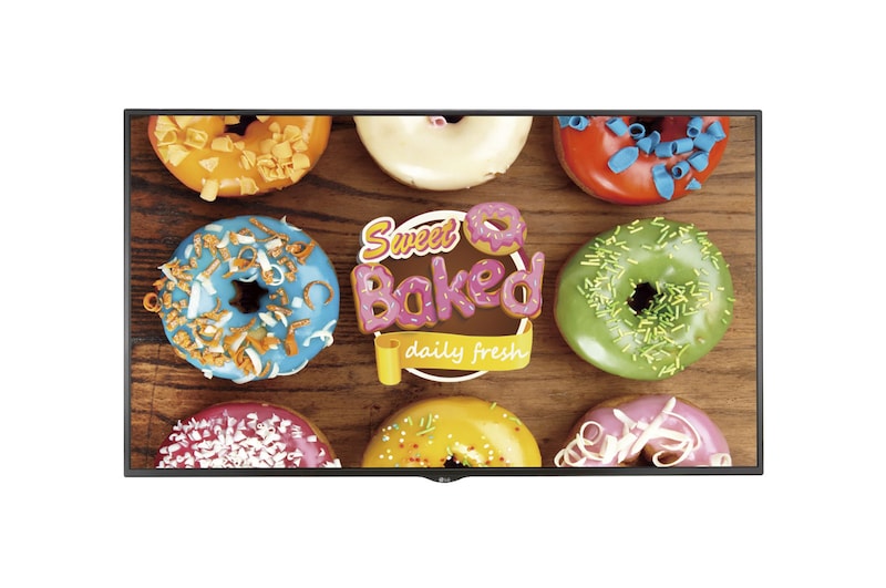 LG 49" 500 nit UHD Bilgi Ekranı, 49UH5E-B