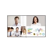 98&#34; 350 nit 120 Hz UHD Bilgi Ekranı 98UM3F-B için önden görünüm