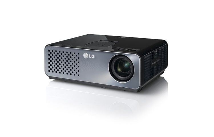 LG Ultra kompakt, hafif ve sessiz WXGA (1280x800) çözünürlüklü LG HW300G, 300 Lumens parlaklığa ve HDMI bağlantısına sahip., HW300G
