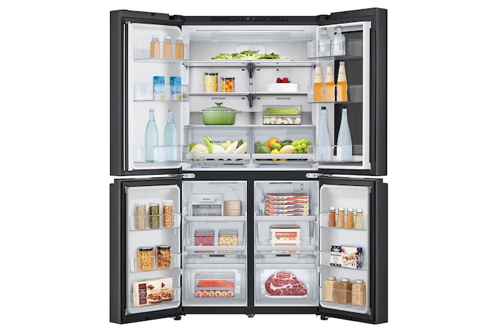 All door open with food