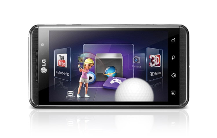 LG Zamanın ötesinden 3D, P920 LG Optimus 3D