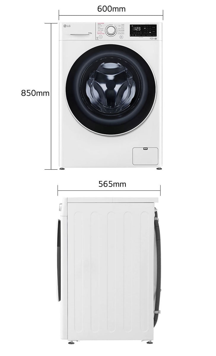 Lave-linge 9 kg - 59L, AI Direct Drive™