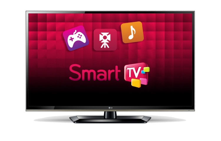 32&#34; LED Smart TV; 4x HDMI, 3x USB, MCI 200Hz gibi özelliklere sahip. 32LS570S için önden görünüm