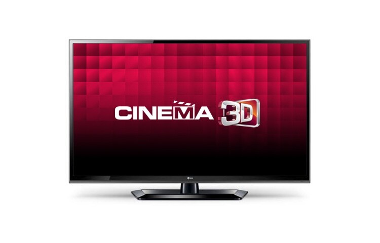 37&#34; LED Cinema 3D TV; 4 adet FPR Gözlük, Dahili HD Uydu Alıcısı, MCI 200 Hz gibi özelliklere sahip. 37LM611S için önden görünüm