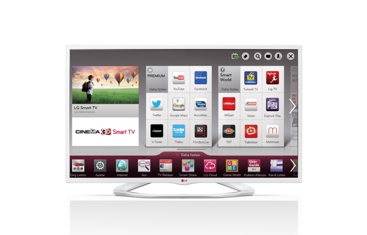 42&#34; LED SMART TV, DAHİLİ WI-FI, DAHİLİ UYDU ALICISI, MCI 100 HZ GİBİ ÖZELLİKLERE SAHİP 42LN577S için önden görünüm