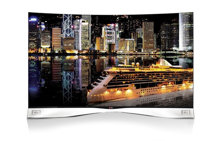 LG 55&#34; CURVED OLED - CINEMA 3D SMART TV 55EA980V için önden görünüm