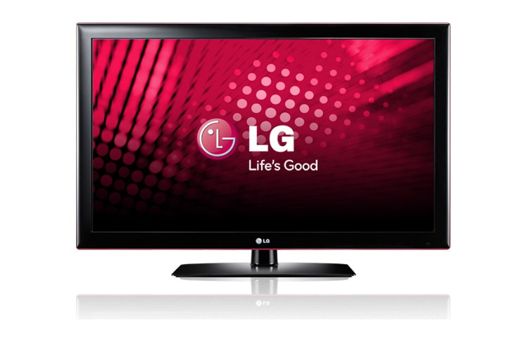 Front view of 55” Full HD LCD TV 55LD651