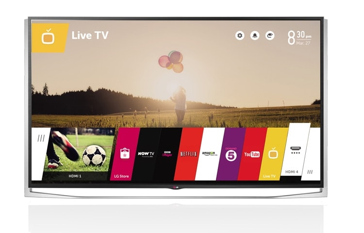 65&#34; (200cm) 4K ULTRA HD TV | 3840x2160P ÇÖZÜNÜRLÜK | UCI 1300 | TRU-ULTRA HD ENGINE | ULTRA SURROUND | webOS | 4K 3D&#43; 79UB980V için önden görünüm