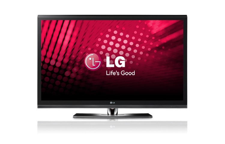 Front view of LG, çerçevesiz LCD TV ile televizyon keyfinizdeki sınırları kaldırmanızı sağlıyor Borderless SL8000