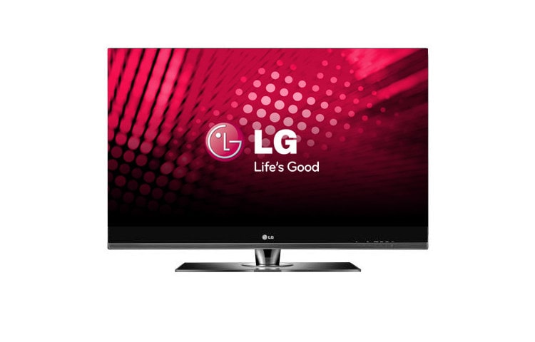 LG, çerçevesiz LCD TV ile televizyon keyfinizdeki sınırları kaldırmanızı sağlıyor Borderless SL8500 için önden görünüm