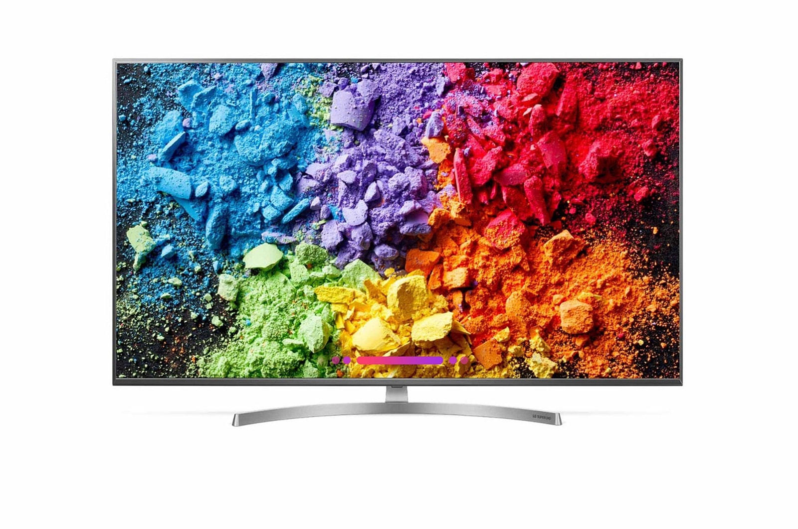 LG 49&#39;&#39; SK8100 Serisi NanoCell NanoCell 4K HDR Smart LED TV 49SK8100PLA için önden görünüm