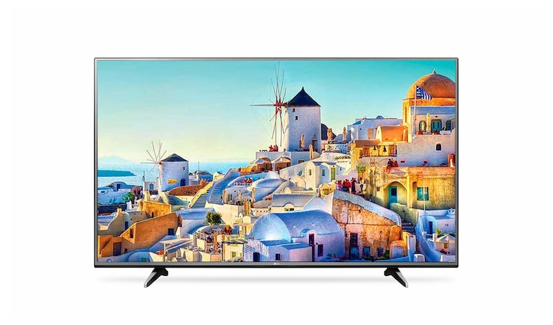 Front view of UHD TV - UH6000 49UH600V