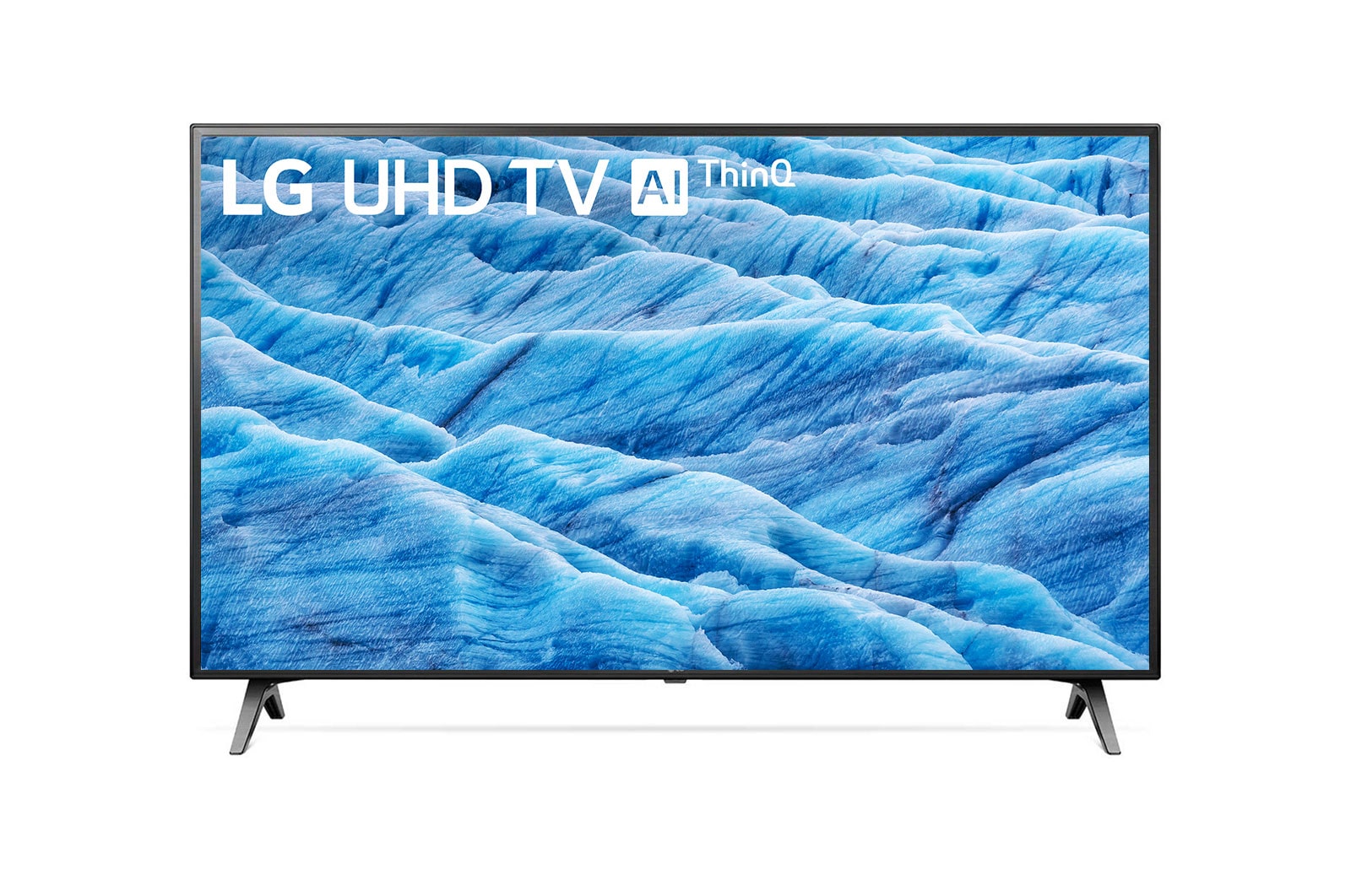Uydu Alıcılı HD Smart TV 49 inç 123cm NanoCell 4K Cinema HDR NanoCell TV 49UM7100PLB için önden görünüm