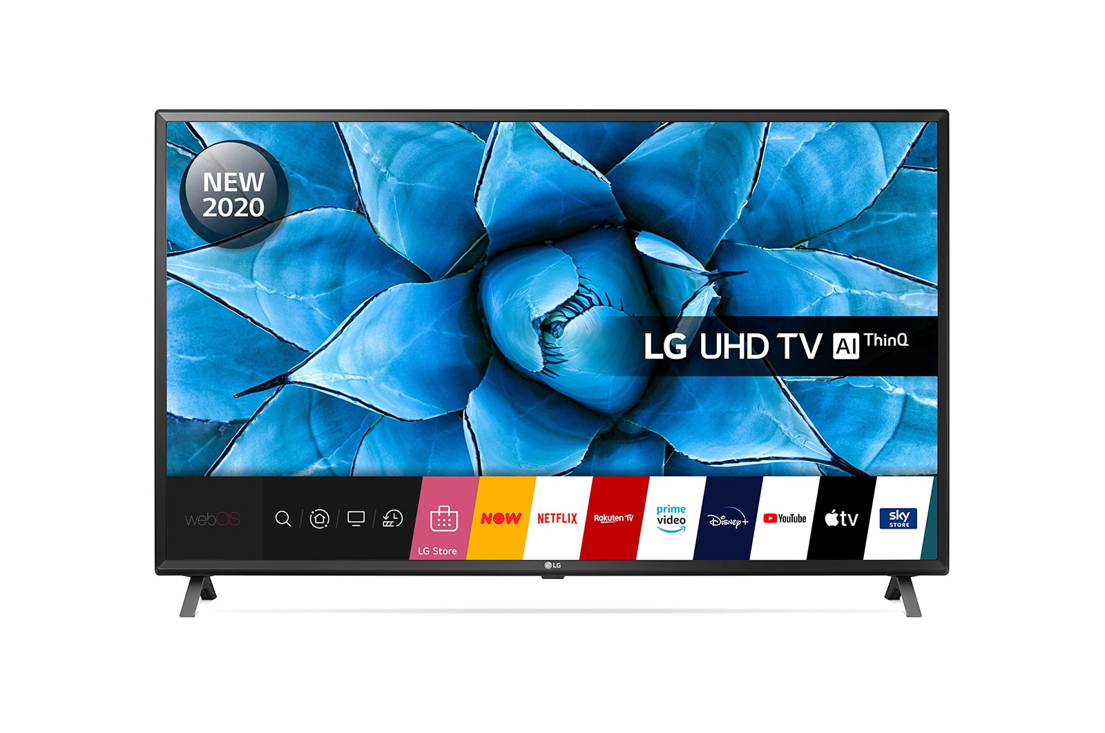 LG 49UN73006LA dolgu resimli önden görünüm