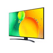 LG NanoCell 4K TV , 50 inç NANO766Q Serisi , webOS 23 Smart AI ThinQ , Uydu Alıcılı, Sihirli Kumanda Uyumlu, HDR10 , HLG , AI Resim Pro , AI Ses Pro, 2023, 50NANO766QA