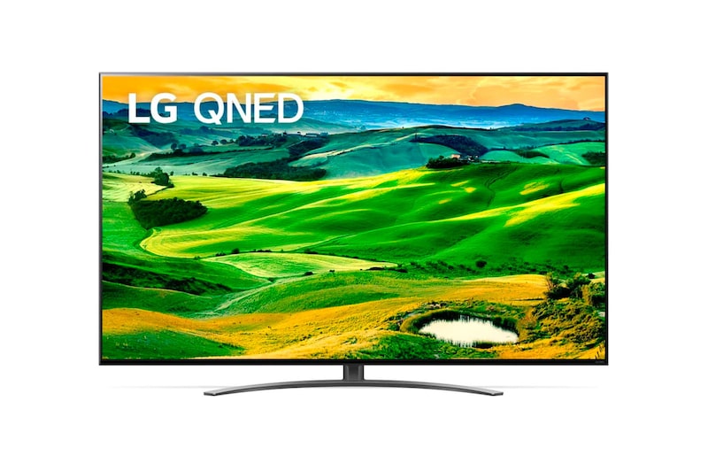 Front view of LG QNED81 50 inç 4K Smart TV 50QNED816QA