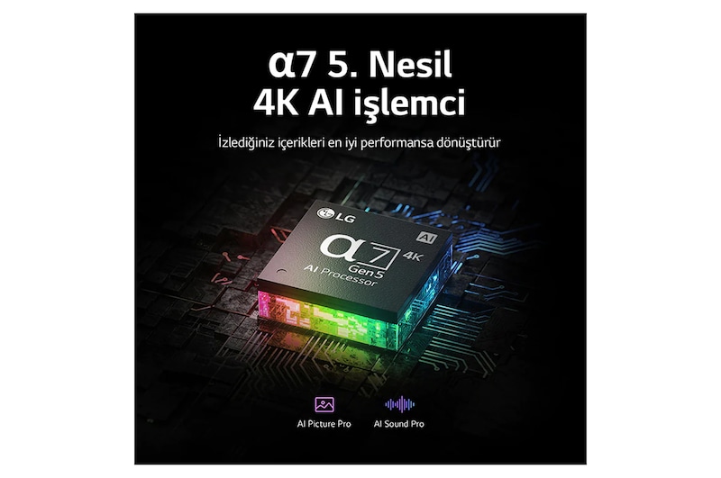 LG QNED81 50 inç 4K Smart TV, 50QNED816QA