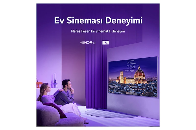 LG QNED81 50 inç 4K Smart TV, 50QNED816QA